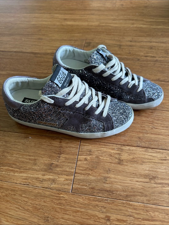 Golden Goose Shoes - Authentic Golden Goose Super Star Glitter